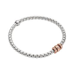 FOPE Eka Flex'it Armband mit Diamanten in Rautenfassung