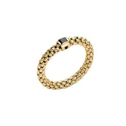 FOPE Flex'it Souls Ring mit schwarzem Diamant