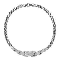 FOPE Super Eka Halskette mit Pavé-Diamanten