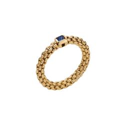 FOPE Flex'it Souls Ring mit blauem Saphir