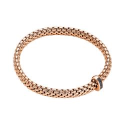 FOPE Flex'it Vendôme Armband mit schwarzen Diamanten